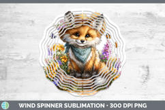 GorgeousAnimals Summer Bandana Wind Spinner design.