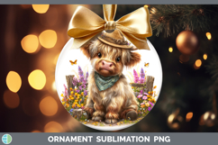 GorgeousAnimals Summer Bandana Ornament design.