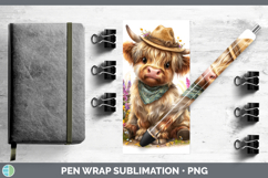 GorgeousAnimals Summer Bandana Pen Wrap design.