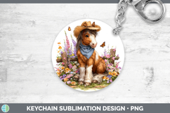 GorgeousAnimals Summer Bandana Keychain design.