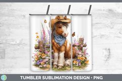 GorgeousAnimals Summer Bandana Tumbler design.