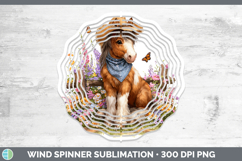 GorgeousAnimals Summer Bandana Wind Spinner design.