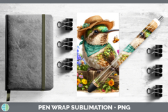 GorgeousAnimals Summer Bandana Pen Wrap design.