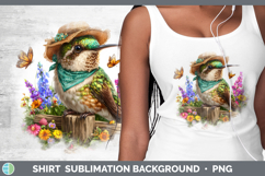 GorgeousAnimals Summer Bandana Shirt design.
