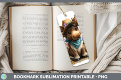 GorgeousAnimals Summer Bandana Bookmark design.