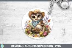 GorgeousAnimals Summer Bandana Keychain design.
