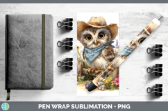 GorgeousAnimals Summer Bandana Pen Wrap design.