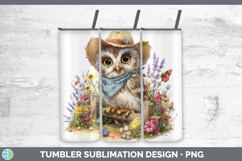GorgeousAnimals Summer Bandana Tumbler design.