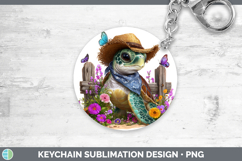 GorgeousAnimals Summer Bandana Keychain design.