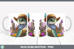 GorgeousAnimals Summer Bandana Mug Wrap design.