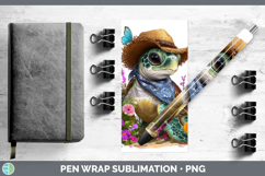 GorgeousAnimals Summer Bandana Pen Wrap design.
