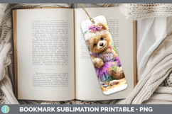 GorgeousAnimals Summer Beach Bookmark design.