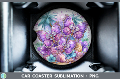 GorgeousAnimals Summer Beach Car Coaster design.