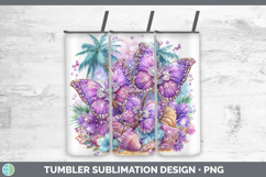 GorgeousAnimals Summer Beach Tumbler design.