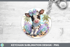GorgeousAnimals Summer Beach Keychain design.