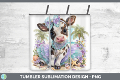 GorgeousAnimals Summer Beach Tumbler design.