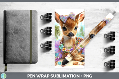 GorgeousAnimals Summer Beach Pen Wrap design.