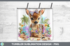 GorgeousAnimals Summer Beach Tumbler design.