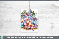 GorgeousAnimals Summer Beach Air Freshener design.