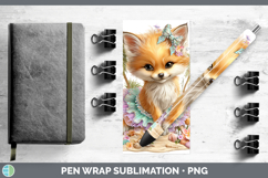 GorgeousAnimals Summer Beach Pen Wrap design.
