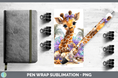 GorgeousAnimals Summer Beach Pen Wrap design.