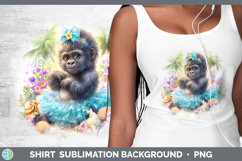 GorgeousAnimals Summer Beach Shirt design.