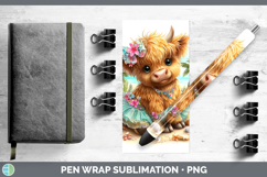 GorgeousAnimals Summer Beach Pen Wrap design.