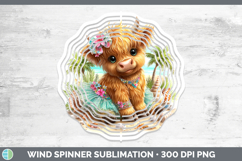 GorgeousAnimals Summer Beach Wind Spinner design.