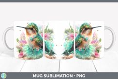GorgeousAnimals Summer Beach Mug Wrap design.
