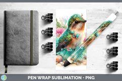 GorgeousAnimals Summer Beach Pen Wrap design.