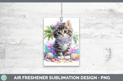 GorgeousAnimals Summer Beach Air Freshener design.