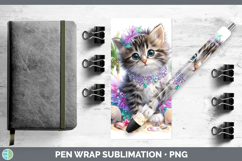 GorgeousAnimals Summer Beach Pen Wrap design.