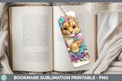 GorgeousAnimals Summer Beach Bookmark design.