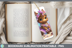 GorgeousAnimals Summer Beach Bookmark design.