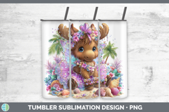 GorgeousAnimals Summer Beach Tumbler design.