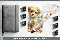 GorgeousAnimals Summer Beach Pen Wrap design.