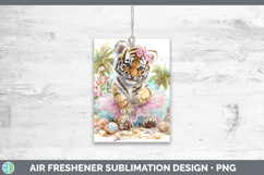 GorgeousAnimals Summer Beach Air Freshener design.