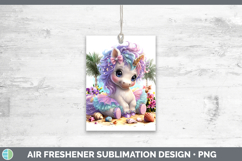 GorgeousAnimals Summer Beach Air Freshener design.