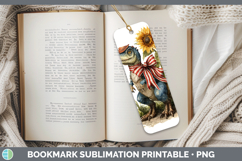 GorgeousAnimals Sunflower Patriotic Bookmark design.