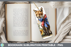 GorgeousAnimals Sunflower Patriotic Bookmark design.