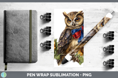 GorgeousAnimals Sunflower Patriotic Pen Wrap design.