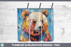 GorgeousAnimals Thick Paint Tumbler design.