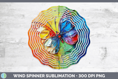 GorgeousAnimals Thick Paint Wind Spinner design.