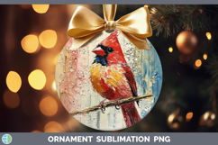 GorgeousAnimals Thick Paint Ornament design.
