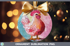 GorgeousAnimals Thick Paint Ornament design.