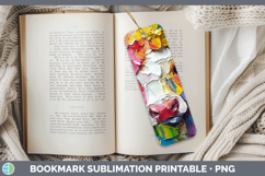 GorgeousAnimals Thick Paint Bookmark design.