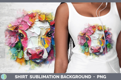 GorgeousAnimals Thick Paint Shirt design.