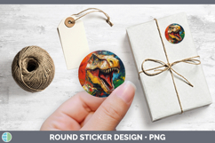GorgeousAnimals Thick Paint Stickers design.