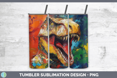 GorgeousAnimals Thick Paint Tumbler design.