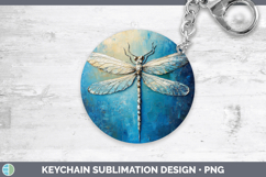 GorgeousAnimals Thick Paint Keychain design.